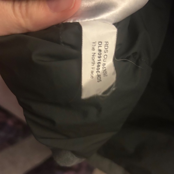 Grey North Face Artic Parka, Size XL - Picture 3 of 3